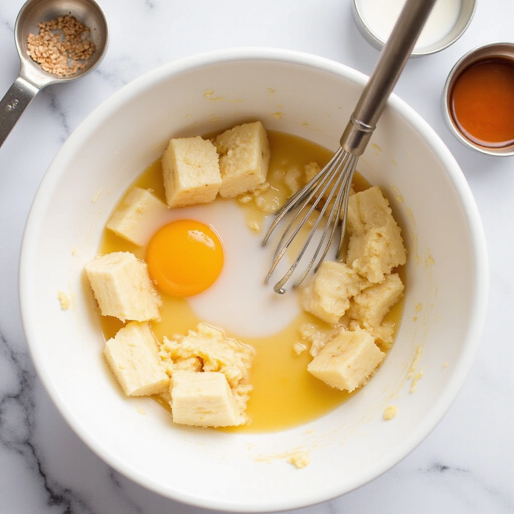 Baked Oatmeal Bars Healthy Breakfast Recipes for Busy Mornings - Step 4: Combine Wet Ingredients