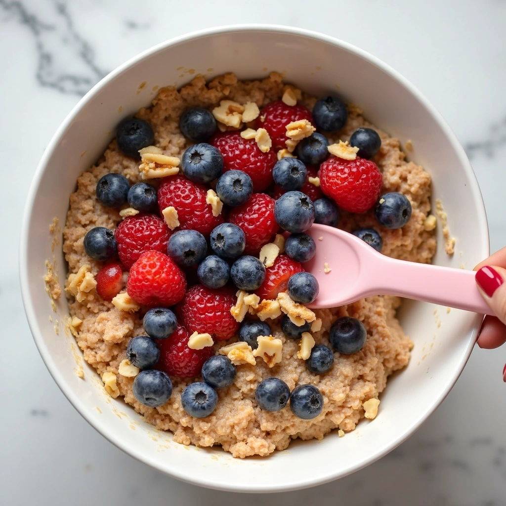 Baked Oatmeal Bars Healthy Breakfast Recipes for Busy Mornings - Step 6: Add Mix-Ins