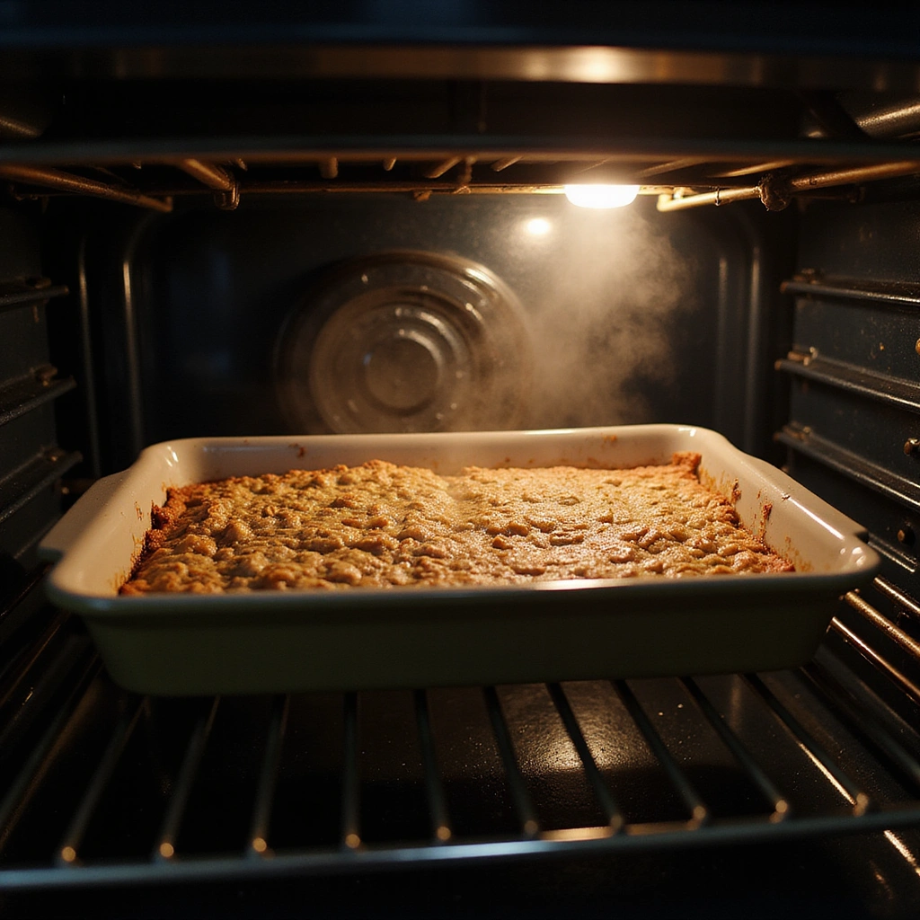 Baked Oatmeal Bars Healthy Breakfast Recipes for Busy Mornings - Step 8: Bake the Bars