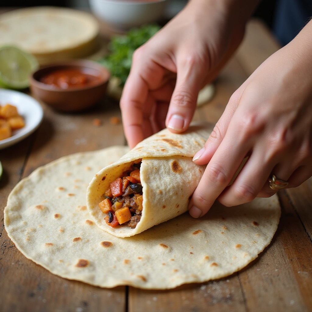 Blackstone Grill Recipes Breakfast Burritos Perfect Outdoors - Step 5: Assemble Burritos