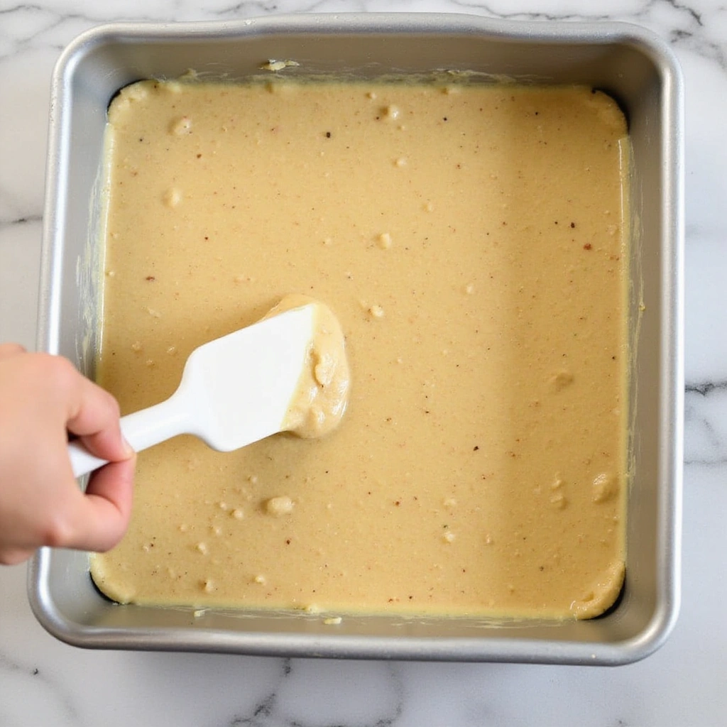 Box Cake Mix Recipes Breakfast Quick Sweet Hacks - Step 4: Pour Batter into Pan