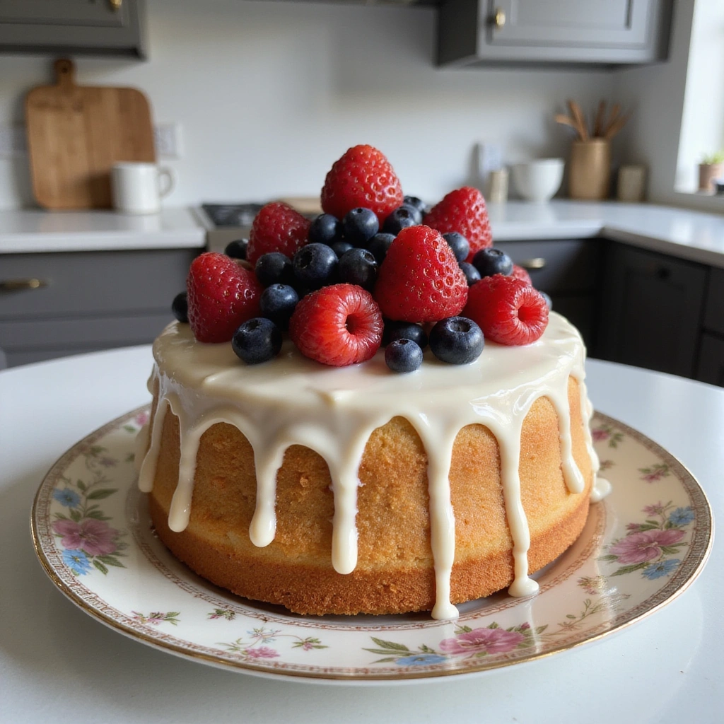 Box Cake Mix Recipes Breakfast Quick Sweet Hacks - Step 8: Glaze the Cake