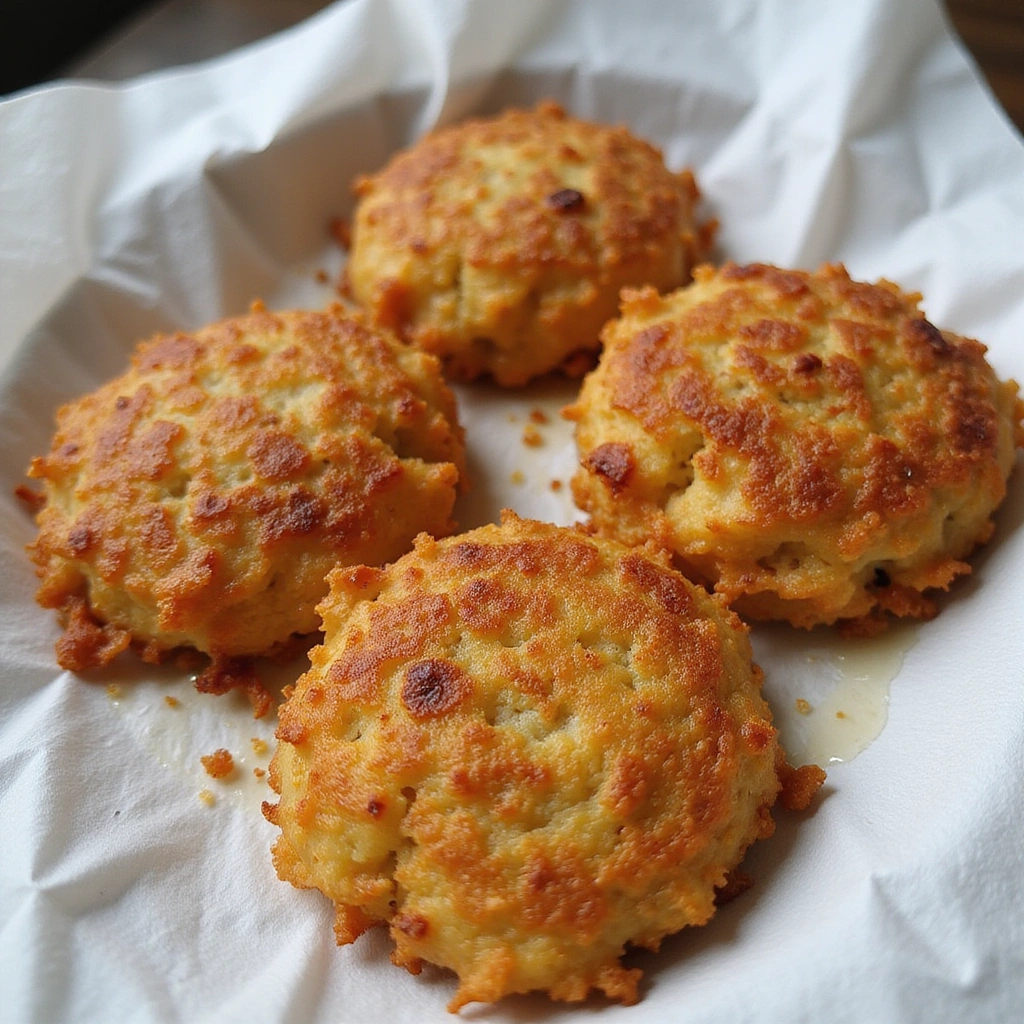 Breakfast Recipes with Hashbrown Patties Crispy and Easy - Step 7: Drain Excess Oil