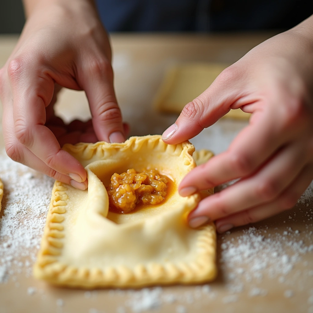 Breakfast Recipes with Puff Pastry Easy and Flaky Treats - Step 5: Fill the Pastries