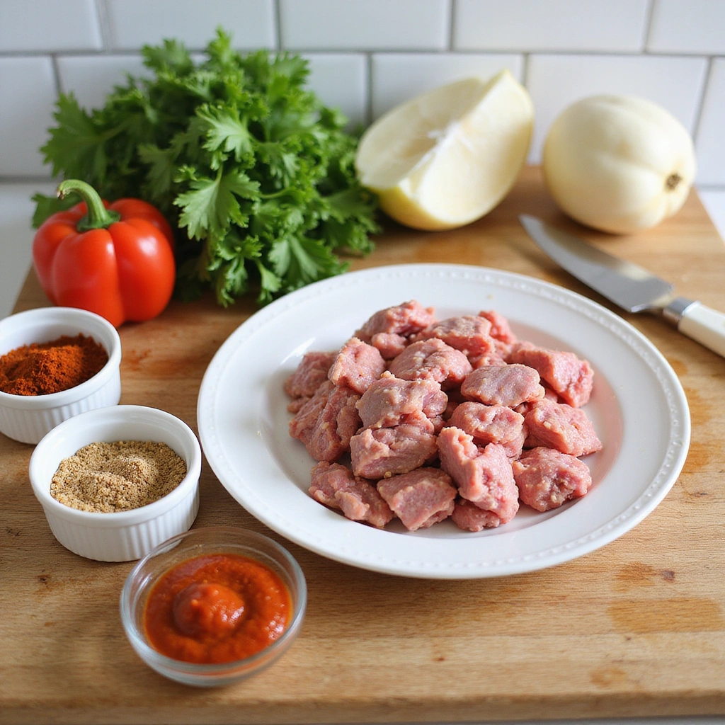 Breakfast Sausage Slow Cooker Recipes Family-Friendly Meals - Step 1: Prepare Ingredients