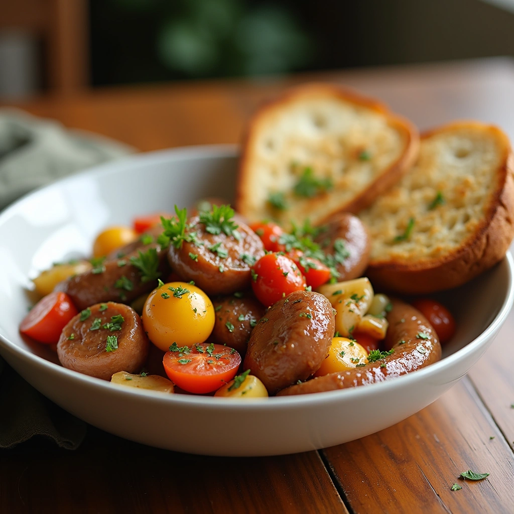 Breakfast Sausage Slow Cooker Recipes Family-Friendly Meals - Step 8: Serve and Enjoy