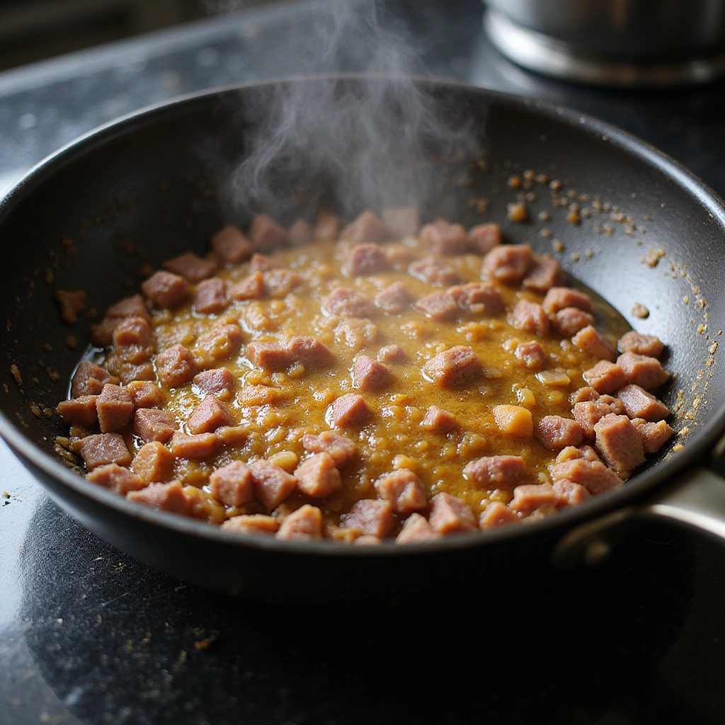 Canned Corned Beef Recipes Breakfast Savory Comfort Food - Step 4: Combine with Potatoes