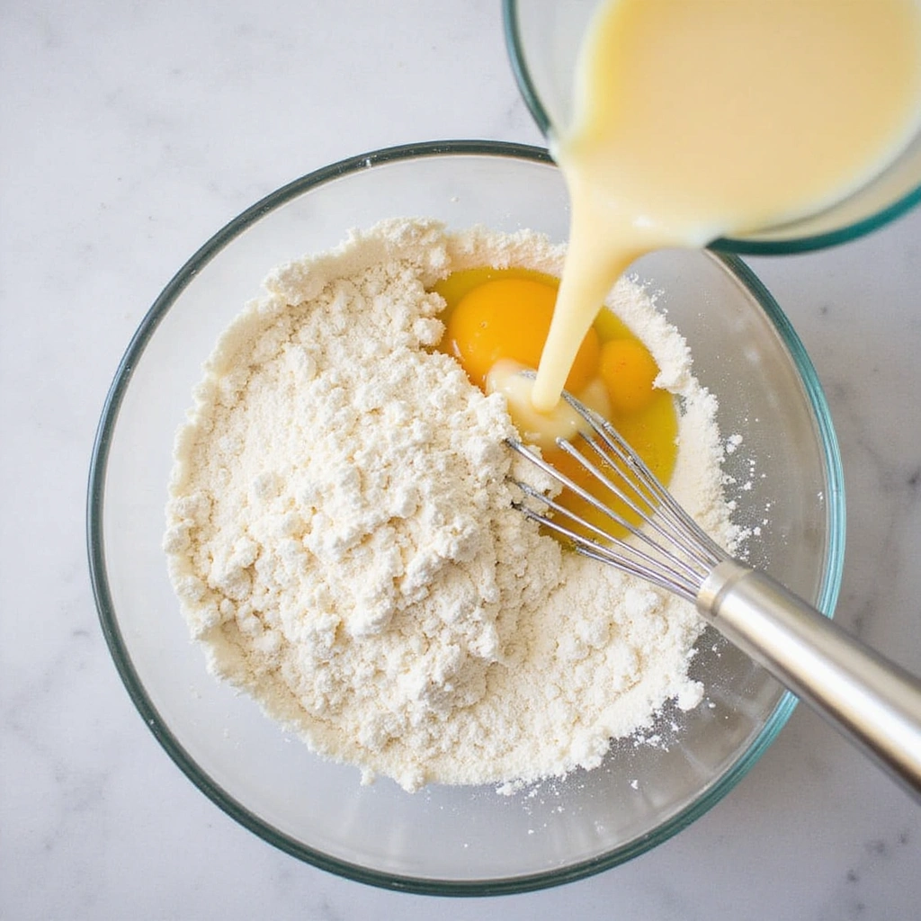 Cherry Pie Filling Breakfast Recipes Sweet Morning Ideas - Step 2: Prepare Pancake Batter