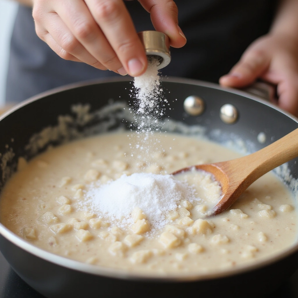 Cream of Wheat Recipes Breakfast Healthy Comfort Bowl - Step 3: Add Salt