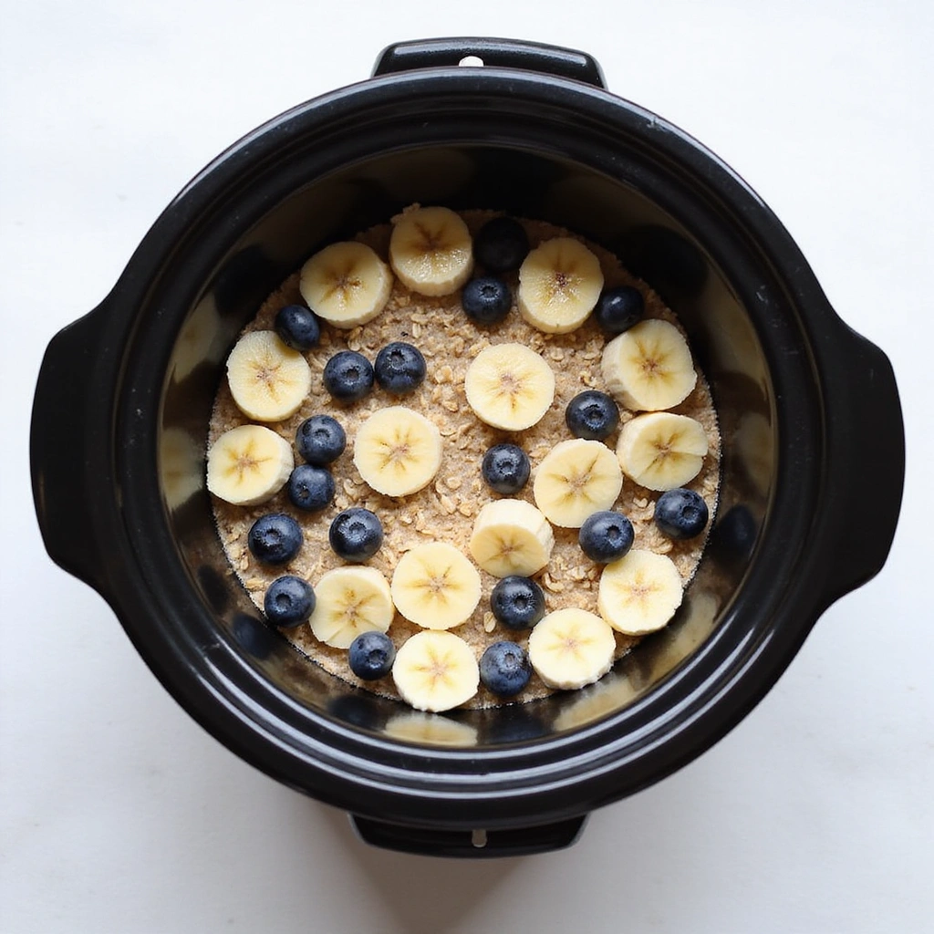 Crock Pot Breakfast Recipes Effortless Morning Meals - Step 5: Layer the Fruits