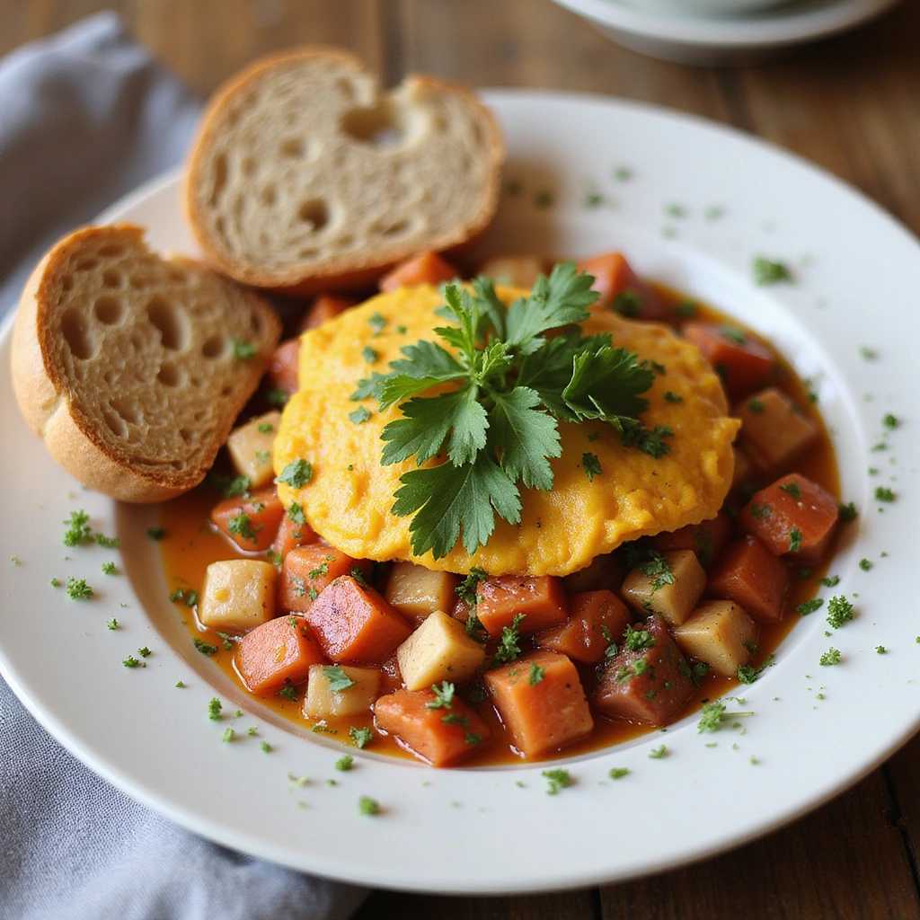 Easy Mediterranean Diet Recipes Breakfast Healthy & Fresh - Step 7: Serve