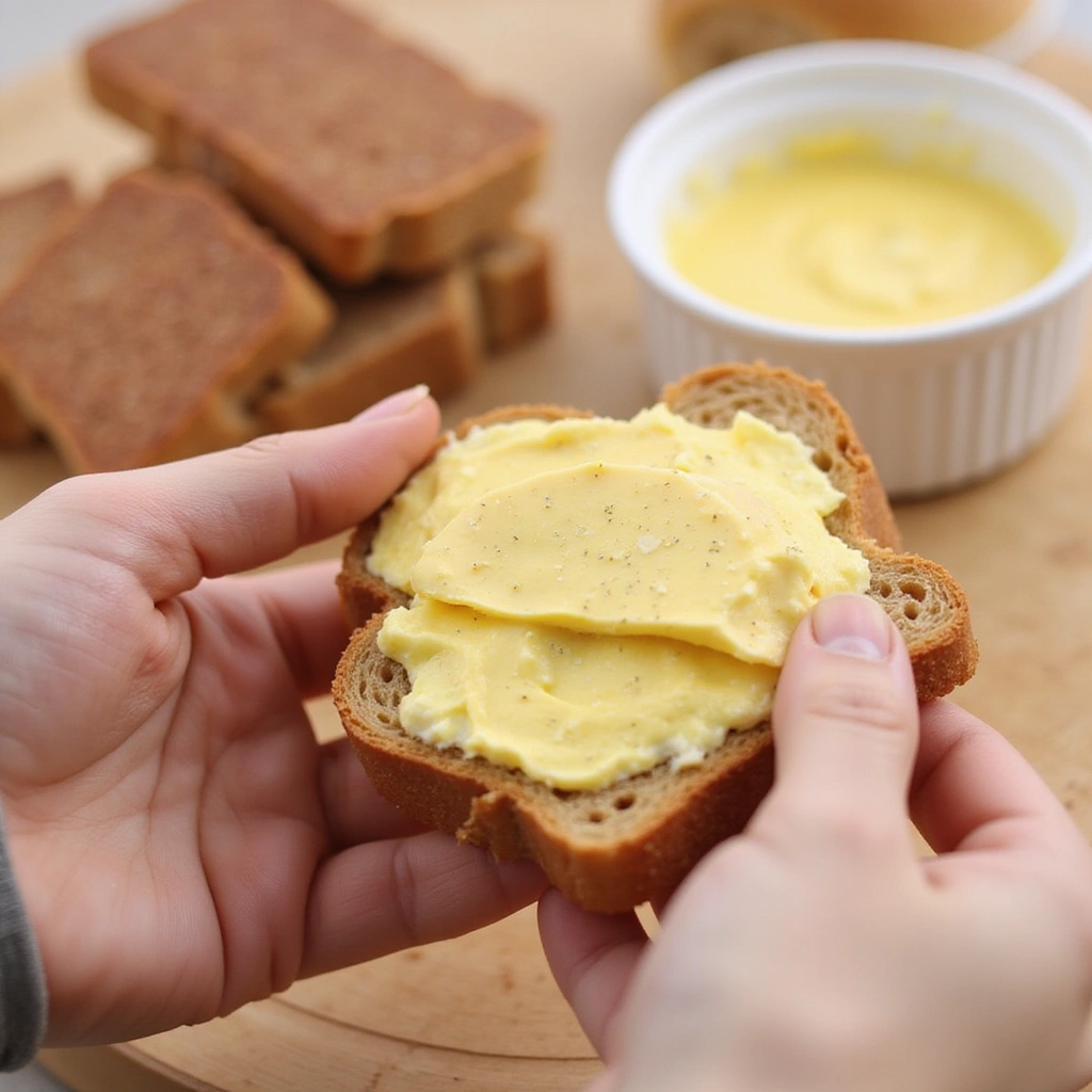 Egg Stuffed Bread Breakfast Recipes Delicious & Filling - Step 4: Fill the Bread