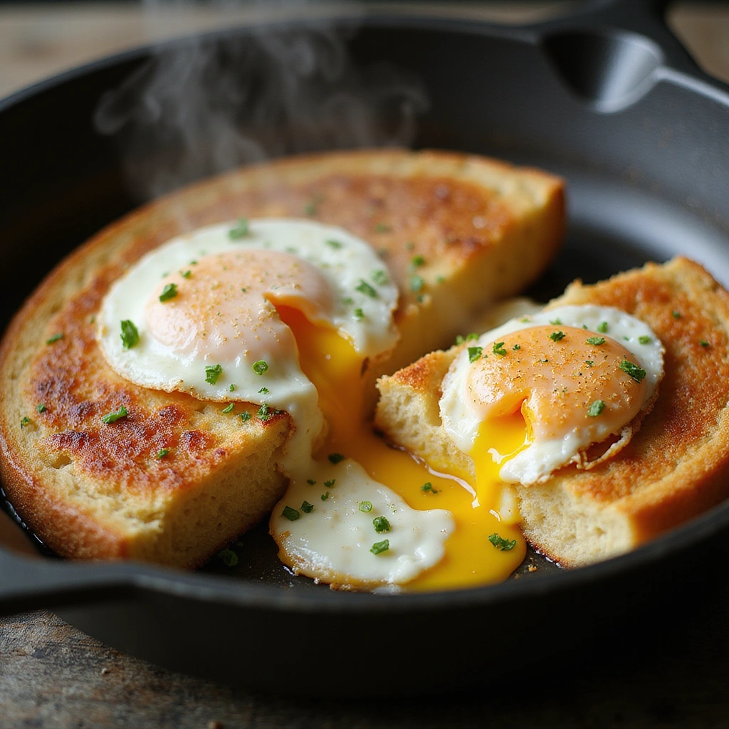 Egg Stuffed Bread Breakfast Recipes Delicious & Filling - Step 7: Monitor Cooking