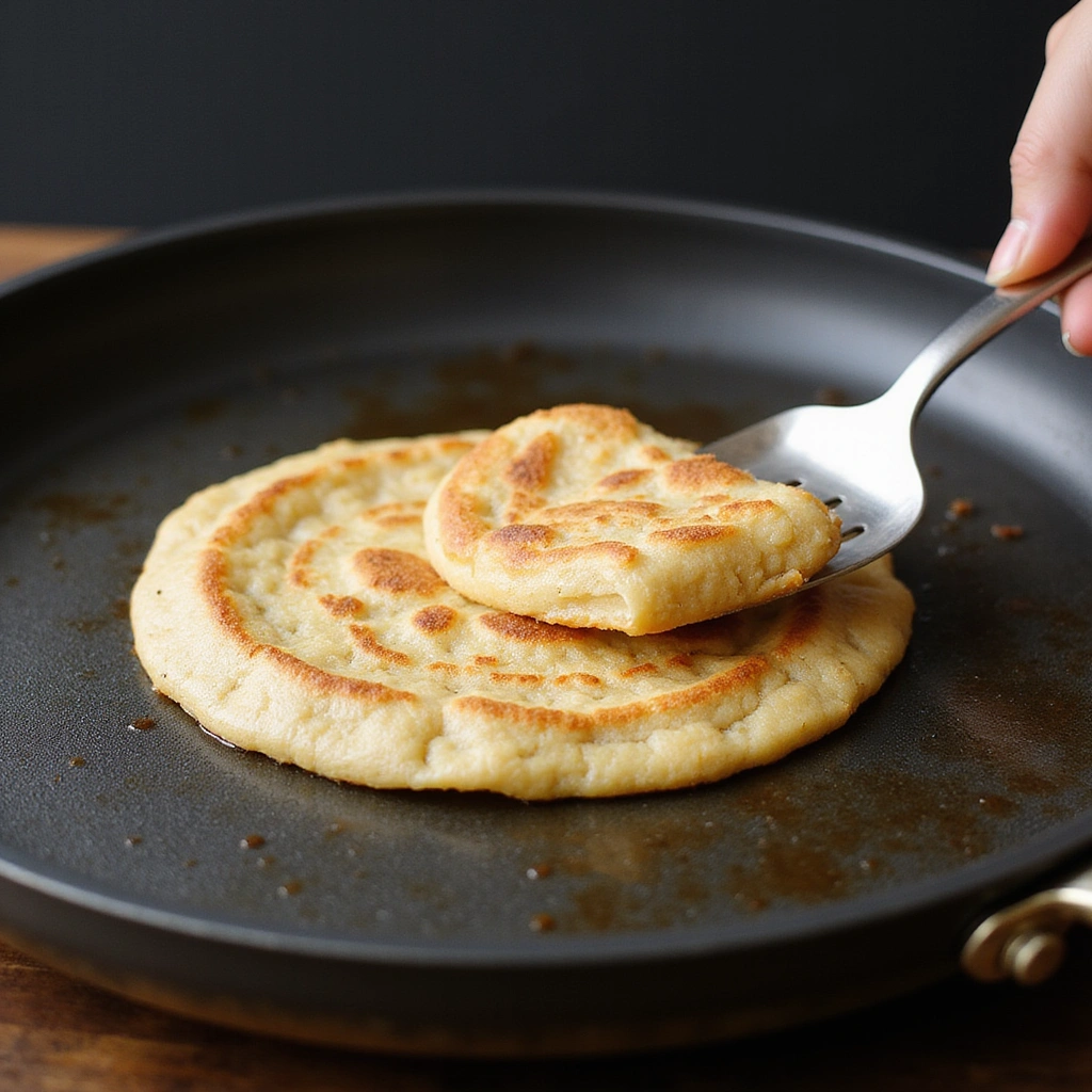 Finger Millet Recipes for Breakfast Healthy & Traditional - Step 6: Flip the Dosa