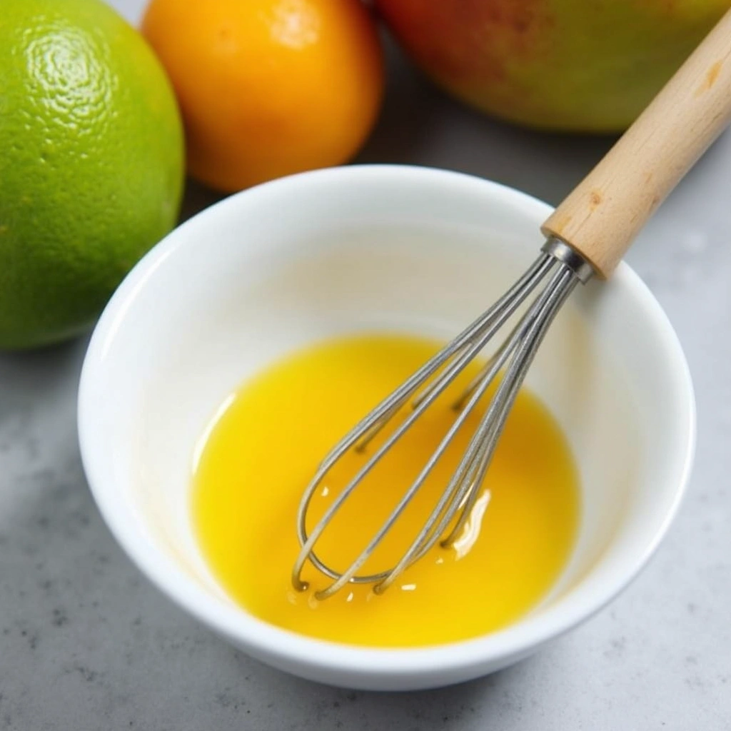 Fruit Salad for Brunch Breakfast Recipes Fresh & Colorful - Step 6: Prepare the Dressing