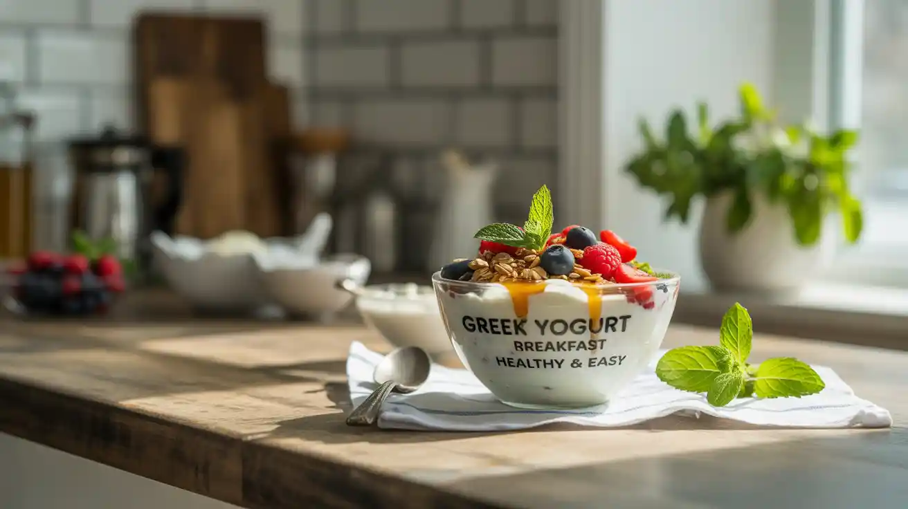 Greek Yogurt Recipes Breakfast Healthy & Easy