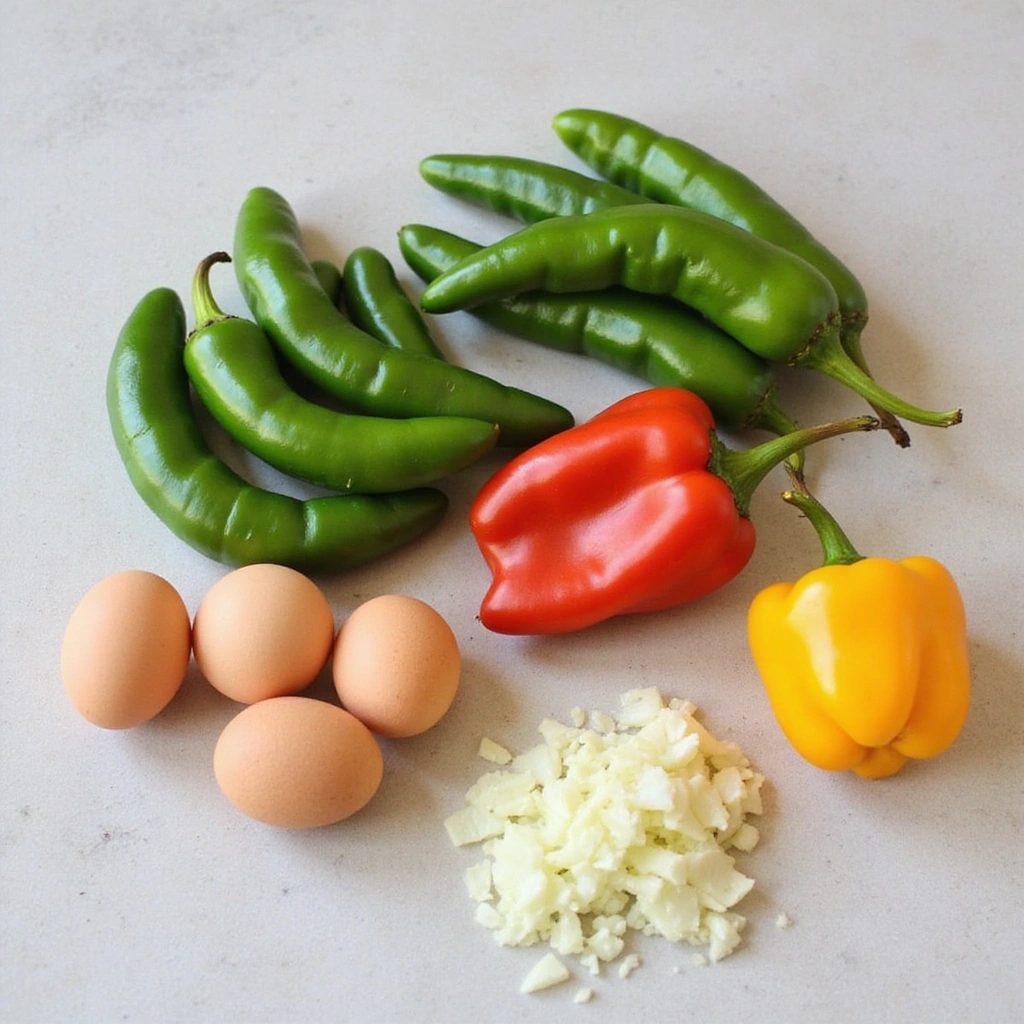 Hatch Green Chile Recipes Breakfast Spicy & Flavorful - Step 1: Prepare Ingredients