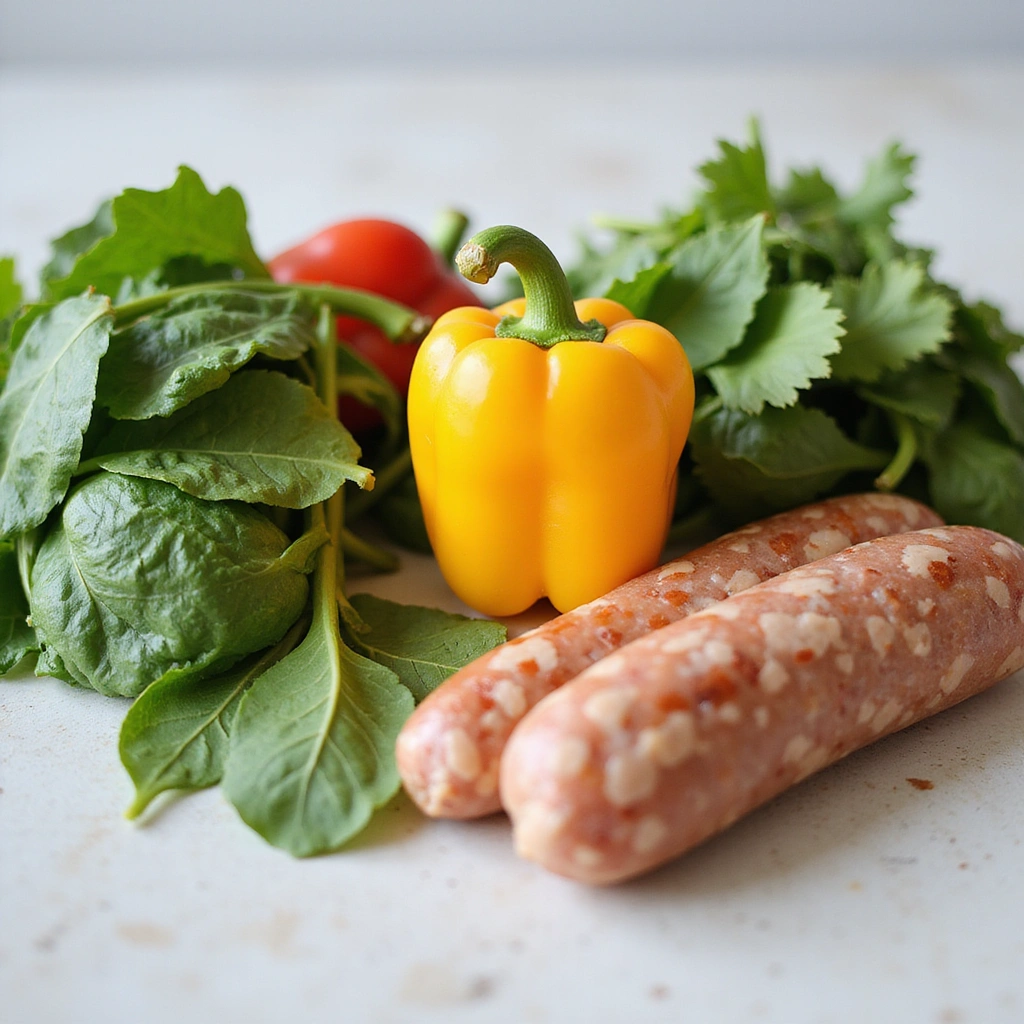 Keto Recipes with Breakfast Sausage Easy & Filling - Step 1: Prepare Ingredients