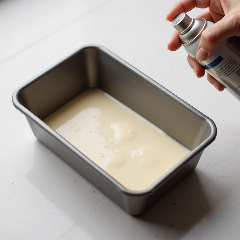 Low Calorie Breakfast Bread Recipes Light & Delicious - Step 2: Prepare Baking Pan