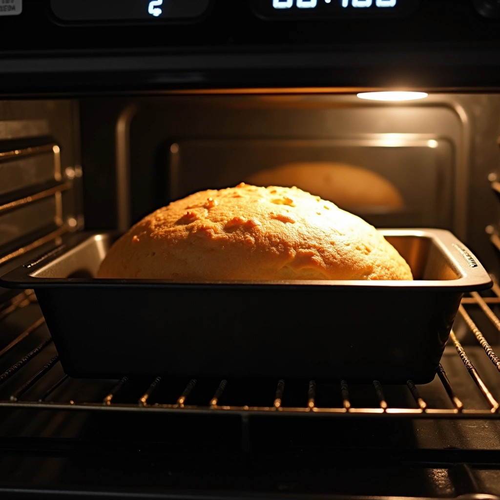 Low Calorie Breakfast Bread Recipes Light & Delicious - Step 8: Bake the Bread