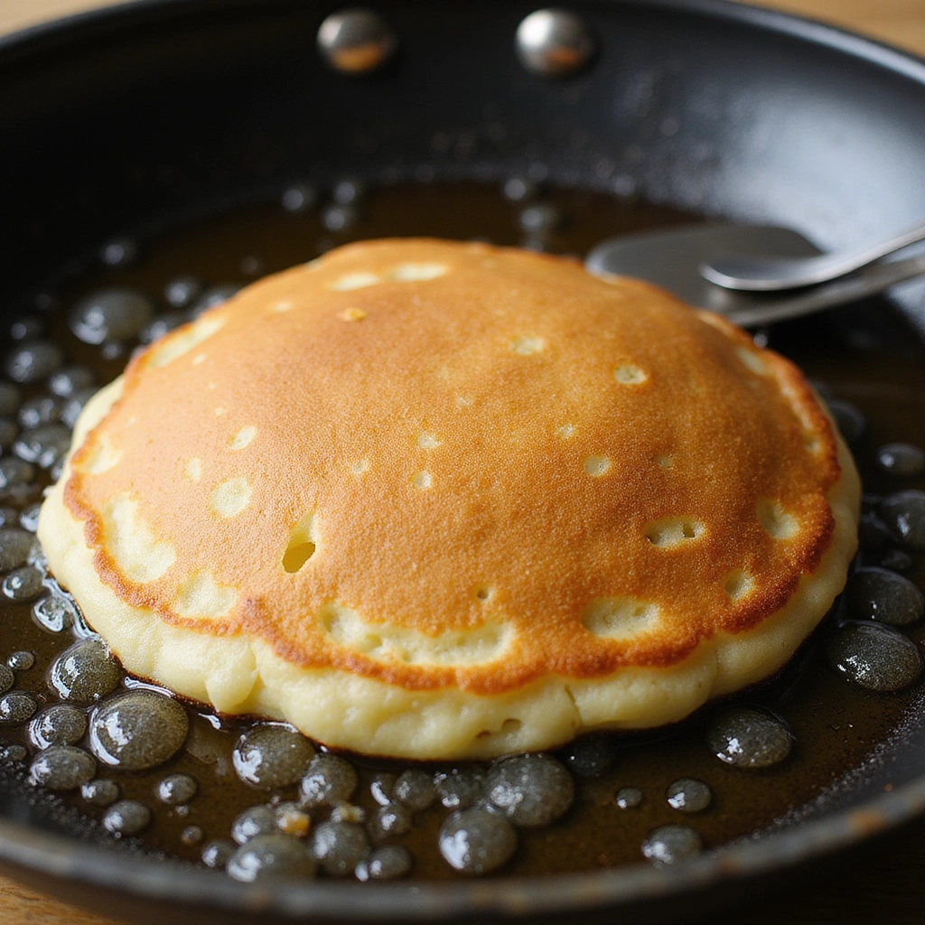 Low Carb Breakfast Recipes No Eggs Simple Morning Ideas - Step 4: Cook the Pancakes