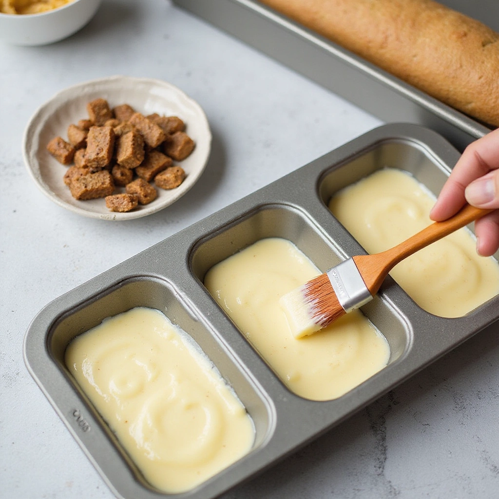 Mini Loaf Pan Recipes Breakfast Cute and Tasty Ideas - Step 2: Prepare the Mini Loaf Pans