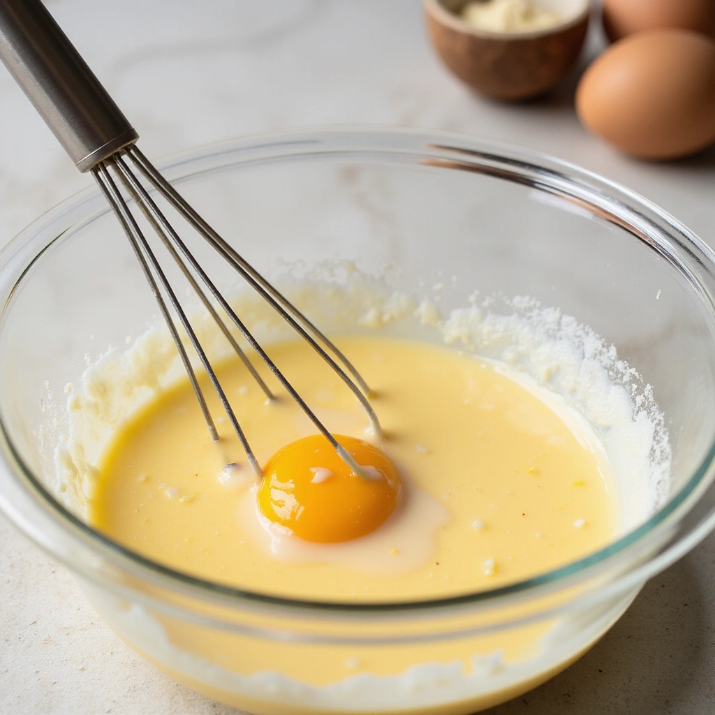 Mini Muffin Eggs Breakfast Recipes Quick & Easy - Step 4: Whisk the Eggs