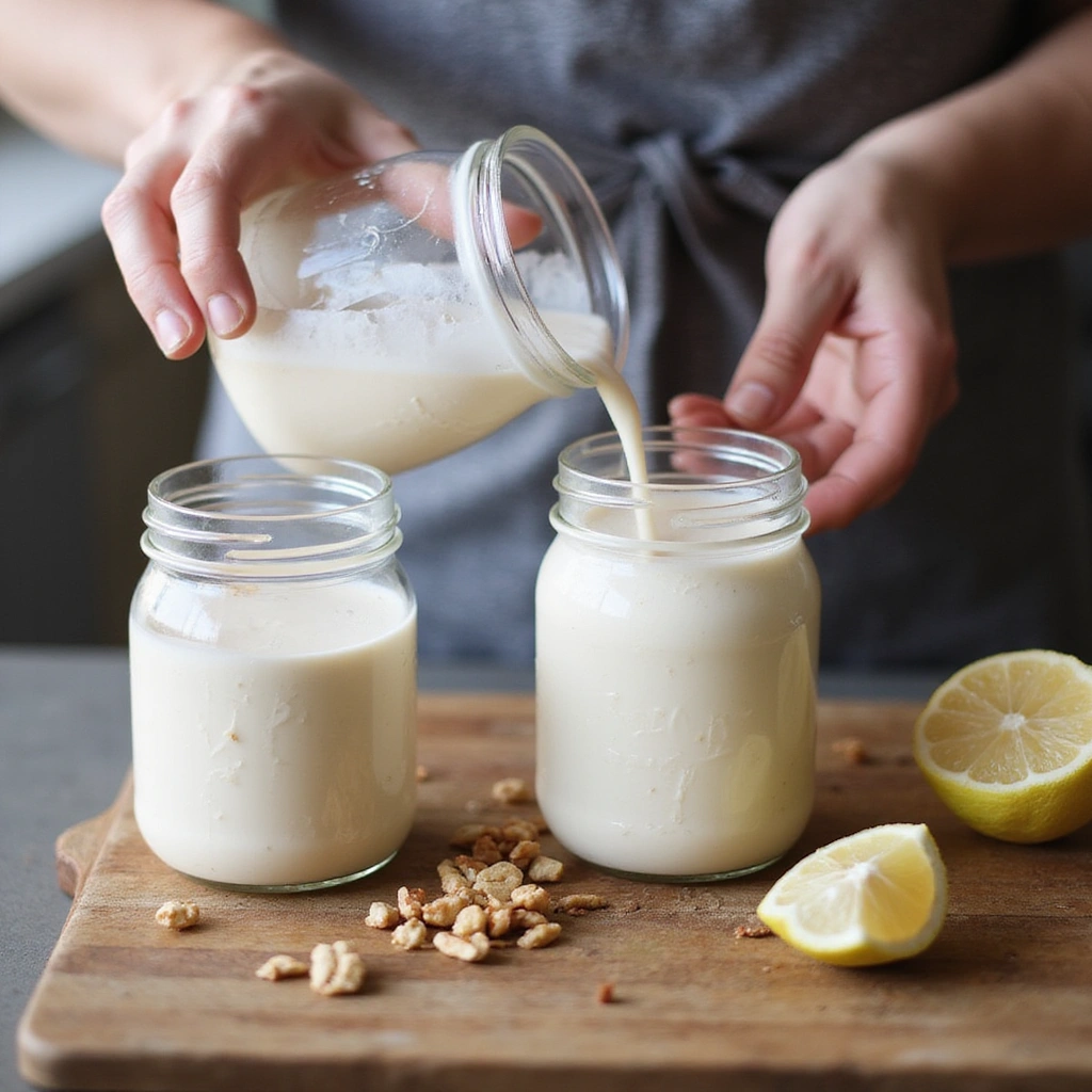Nut Milk Recipes for Breakfast Dairy Free & Healthy - Step 7: Store the Nut Milk