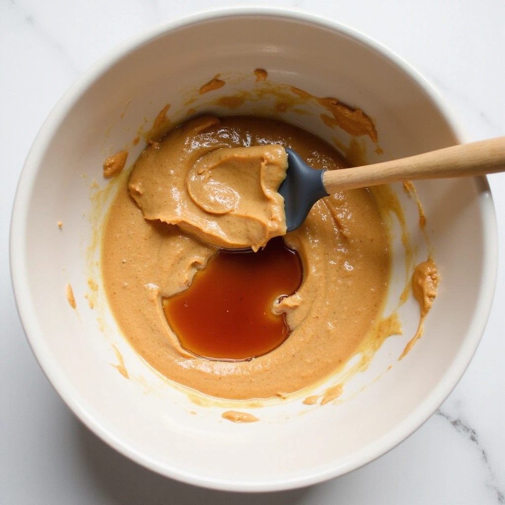 Peanut Butter Oatmeal Bars Healthy Breakfast Recipes Quick & Tasty - Step 2: Mix Wet Ingredients