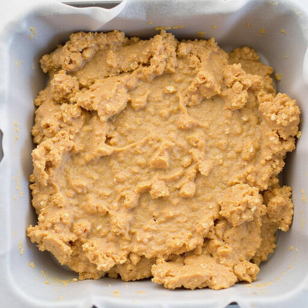 Peanut Butter Oatmeal Bars Healthy Breakfast Recipes Quick & Tasty - Step 7: Bake the Bars