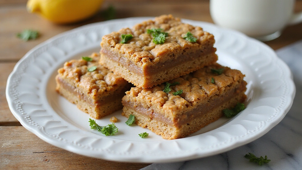 Peanut Butter Oatmeal Bars Healthy Breakfast Recipes Quick & Tasty