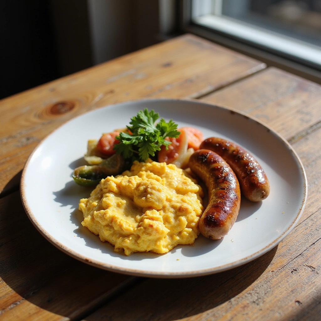 Pork Sausage Breakfast Recipes Savory Morning Classics - Step 5: Combine and Serve