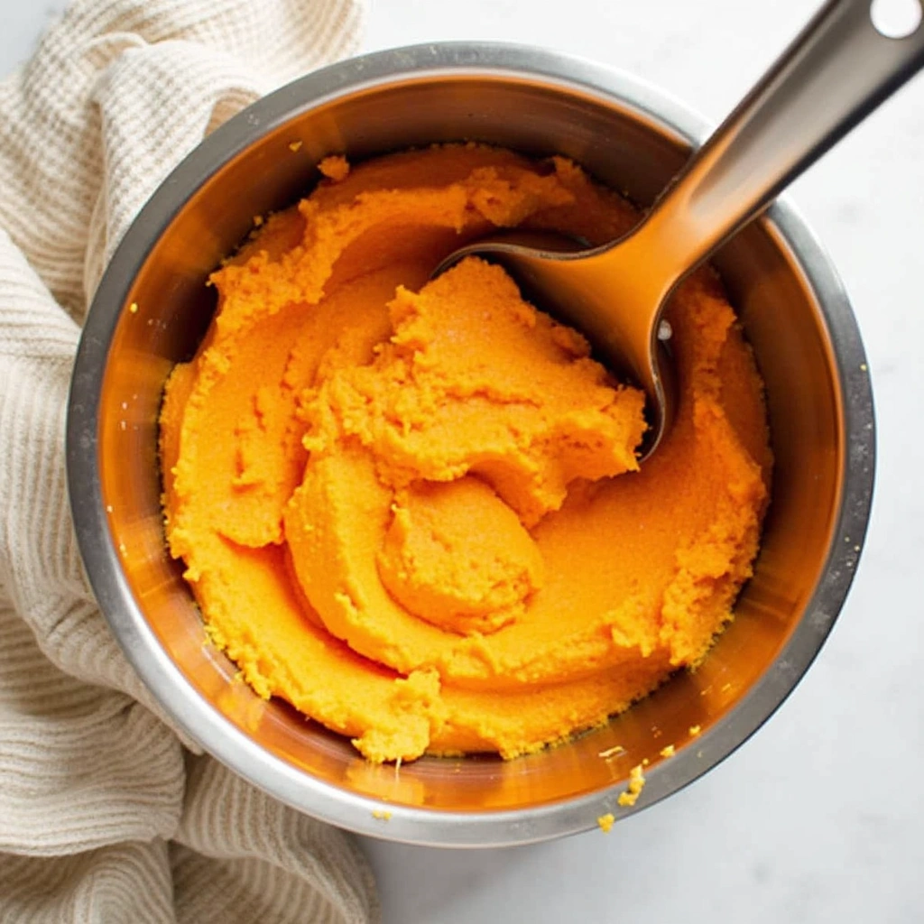 Vegan Sweet Potato Recipes Breakfast Nutritious Morning Dish - Step 3: Mash Sweet Potatoes
