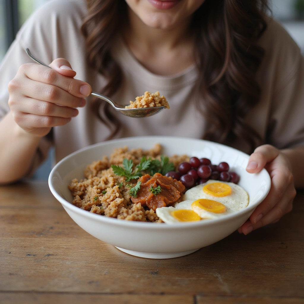 Vegetarian Breakfast Bowls Easy Recipes Wholesome Morning Meals - Step 7: Enjoy Your Meal