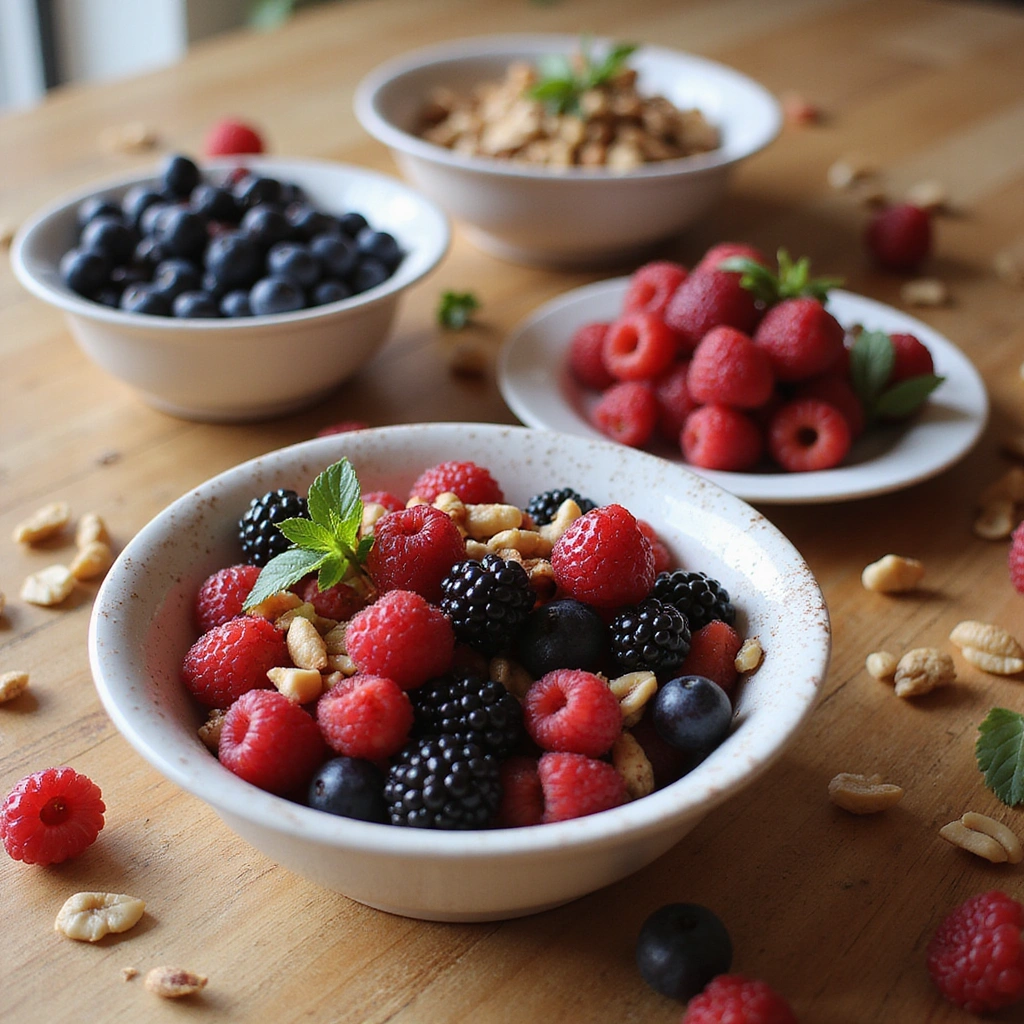 Whipped Cottage Cheese Recipes Breakfast Protein Packed - Step 4: Prepare Toppings