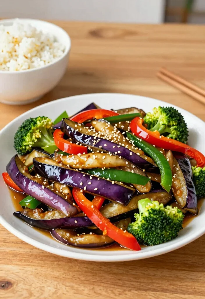 10 Keto Eggplant Recipes for Easy Savory Meals 12 10 Keto Eggplant Recipes for Easy Savory Meals - 2. Eggplant Stir-Fry 1