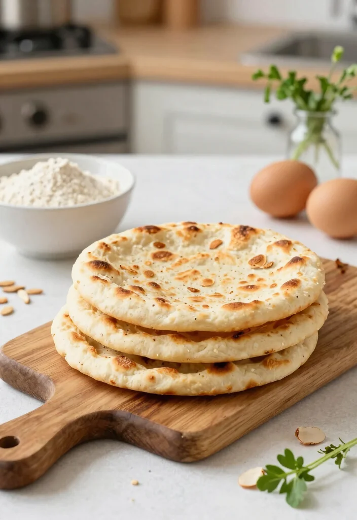 10 Keto Flatbread Recipes for Easy Low Carb Baking - 1. Almond Flour Flatbread 1