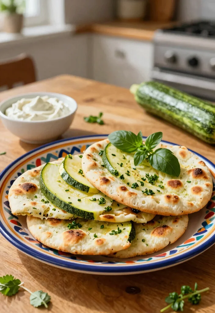 10 Keto Flatbread Recipes for Easy Low Carb Baking - 5. Zucchini Flatbread 1
