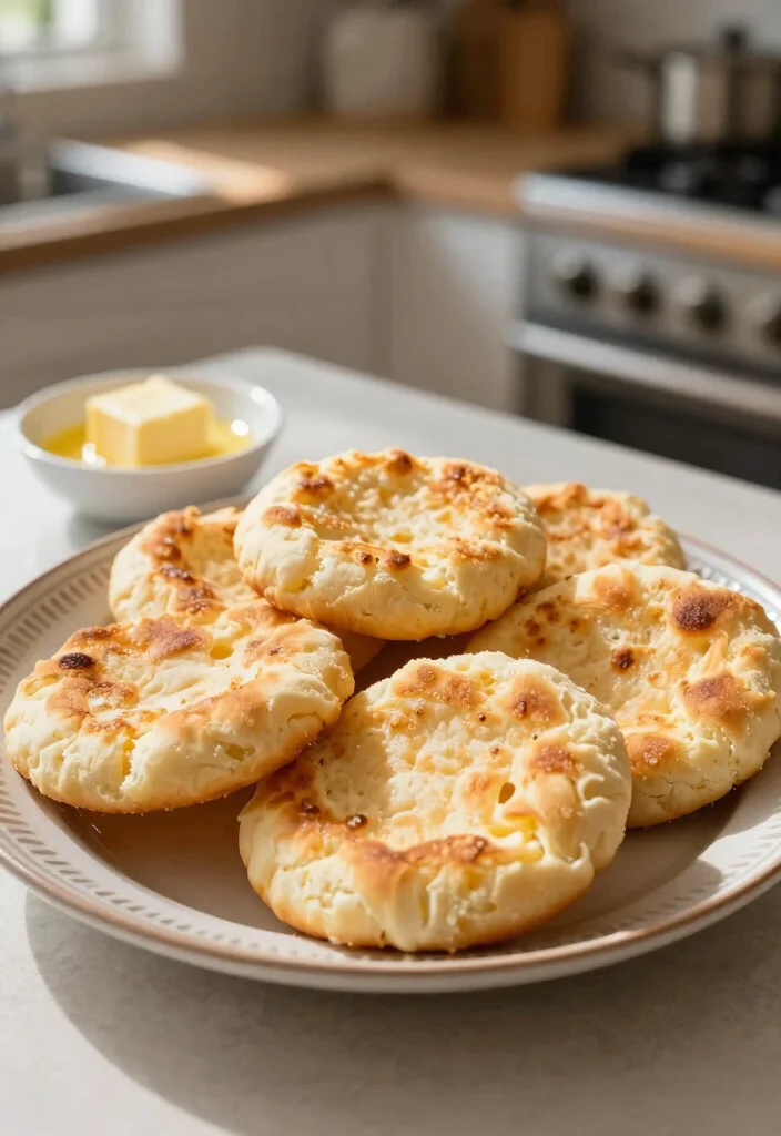 10 Keto Flatbread Recipes for Easy Low Carb Baking - 7. Cheese Cloud Bread Flatbread 1