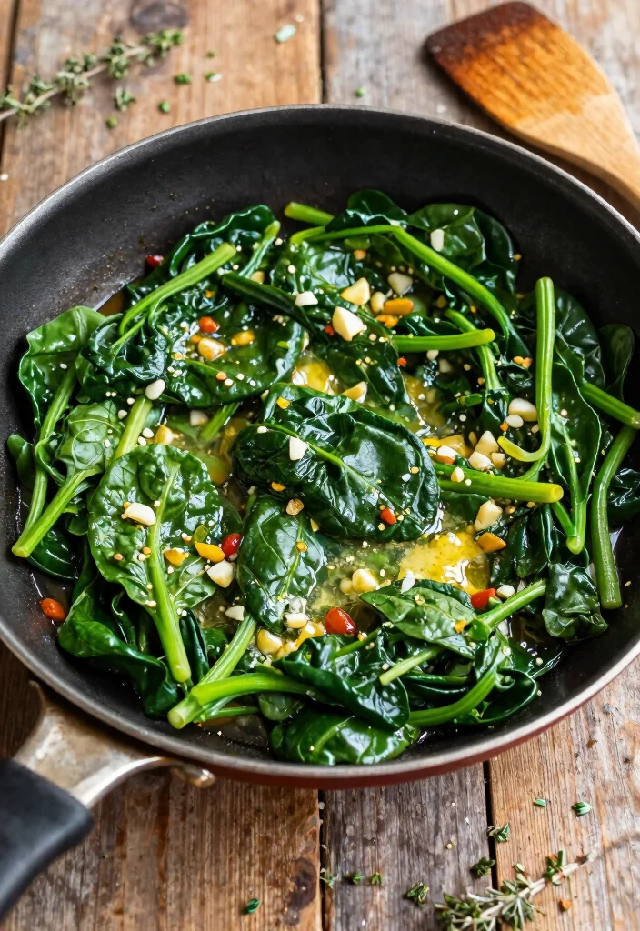 10 Keto Spinach Recipes for Simple Nutritious Sides - 3. Garlic Butter Spinach 1