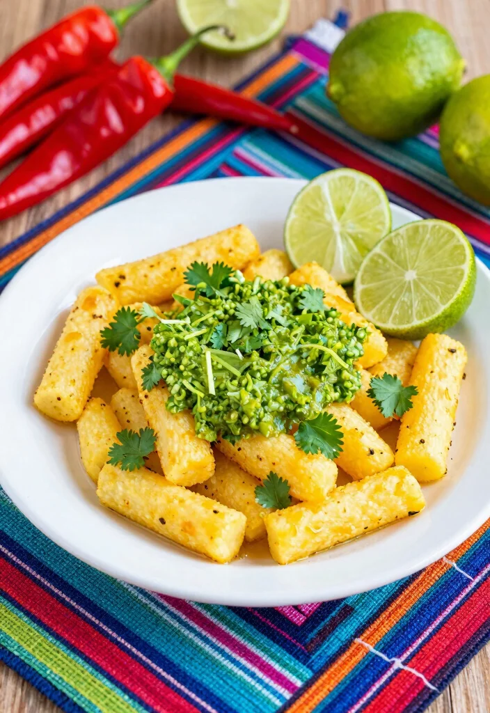 10 Polenta Dinner Recipes for Cozy Comfort Meals - 8. Spicy Polenta with Cilantro-Lime Sauce 1