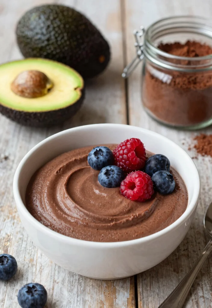 10 Simple 3 Ingredient Dessert Recipes Anyone Can Make - 6. Healthy Chocolate Mousse 1