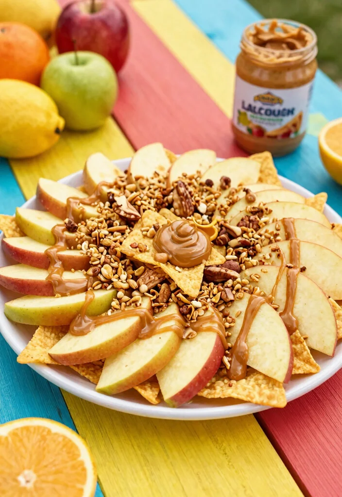10 Simple 3 Ingredient Dessert Recipes Anyone Can Make - 8. Apple Nachos 1