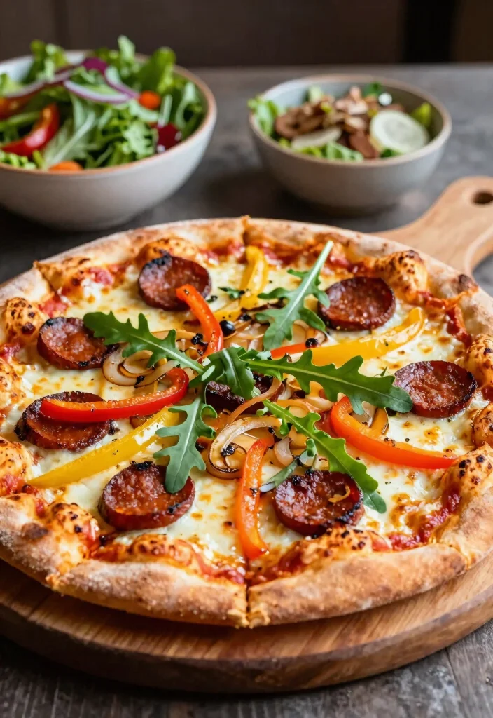 10 Vegan Chorizo Recipes with Bold Smoky Flavor - 7. Vegan Chorizo Pizza 1