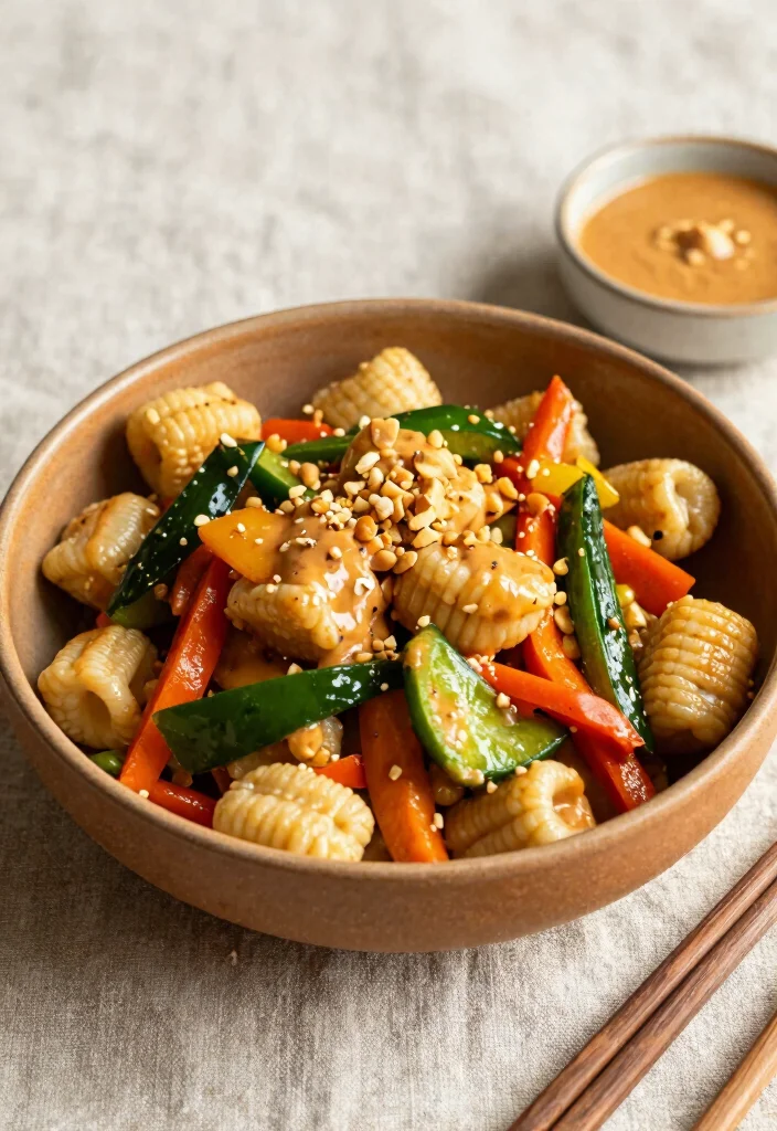 10 Vegan Gnocchi Recipes for Comforting Plant Based Dishes 78 10 Vegan Gnocchi Recipes for Comforting Plant Based Dishes - 8. Thai Peanut Gnocchi Stir Fry 1