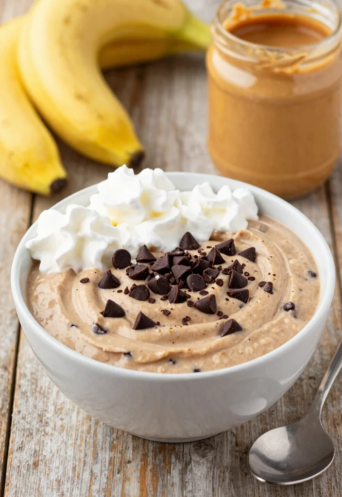 10 Vegan Protein Powder Recipes for Easy Nutrient Boosts - 4. Peanut Butter Chocolate Chip Bowl 1