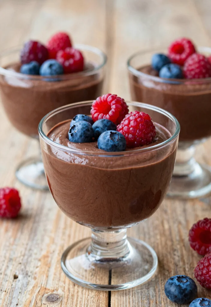 12 Aesthetic Healthy Recipes That Look as Good as They Taste - 2. Avocado Chocolate Mousse 1