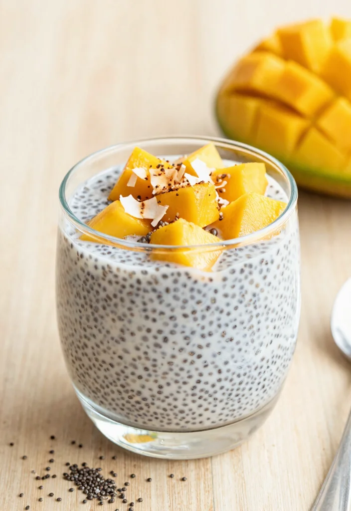 12 Aesthetic Healthy Recipes That Look as Good as They Taste - 3. Chia Seed Pudding with Coconut 1