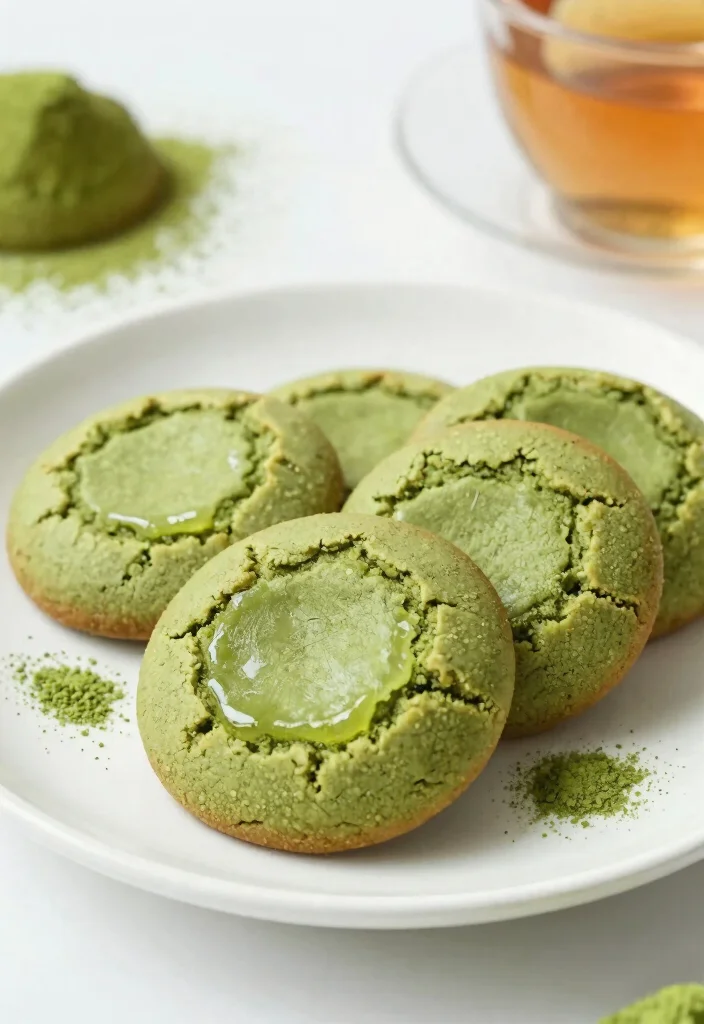 12 Aesthetic Healthy Recipes That Look as Good as They Taste - 6. Matcha Green Tea Cookies 1