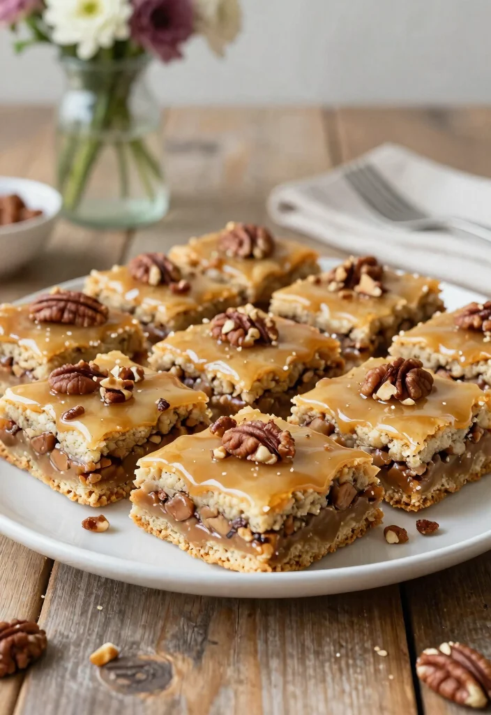 12 Biscuit Dessert Recipes for Quick Comfort Sweets - 6. Maple Pecan Biscuit Bars 1